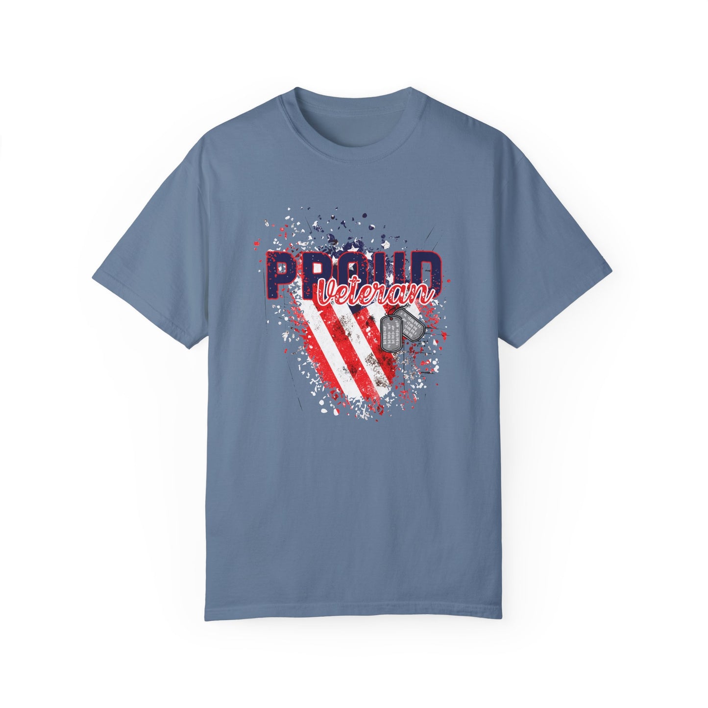 Garment-Dyed T-shirt - Proud Veteran