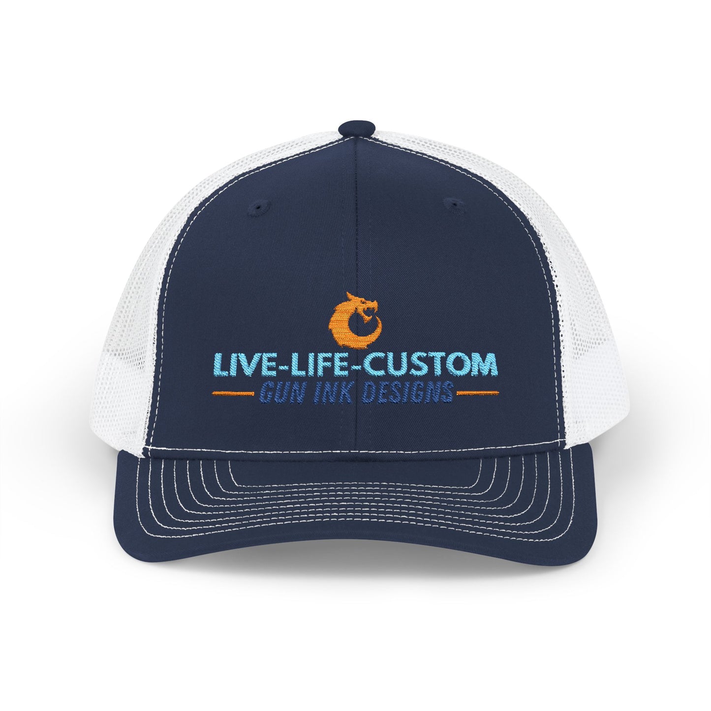 Snapback Trucker Cap - Live Life custom