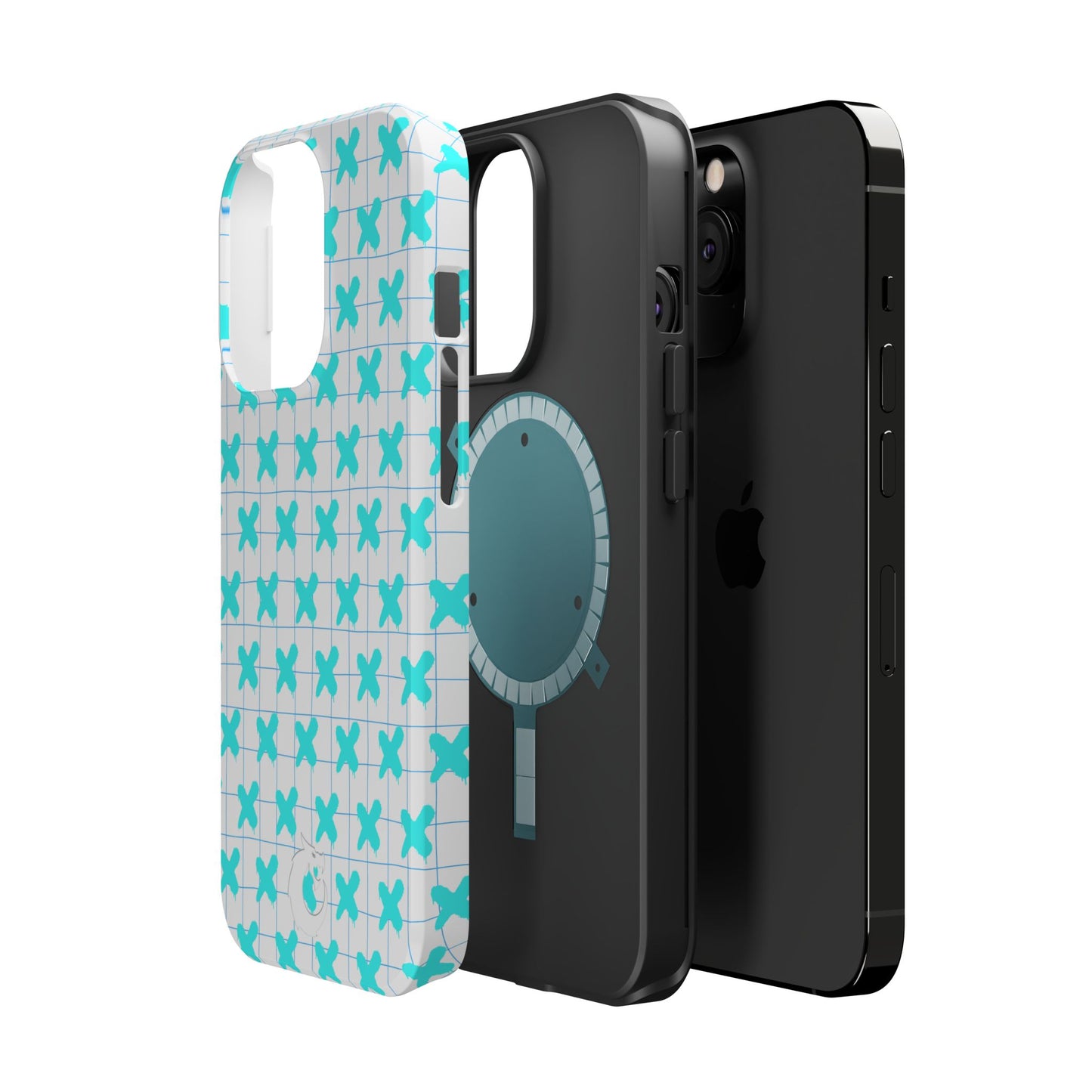Magnetic Tough Cases - Blue X