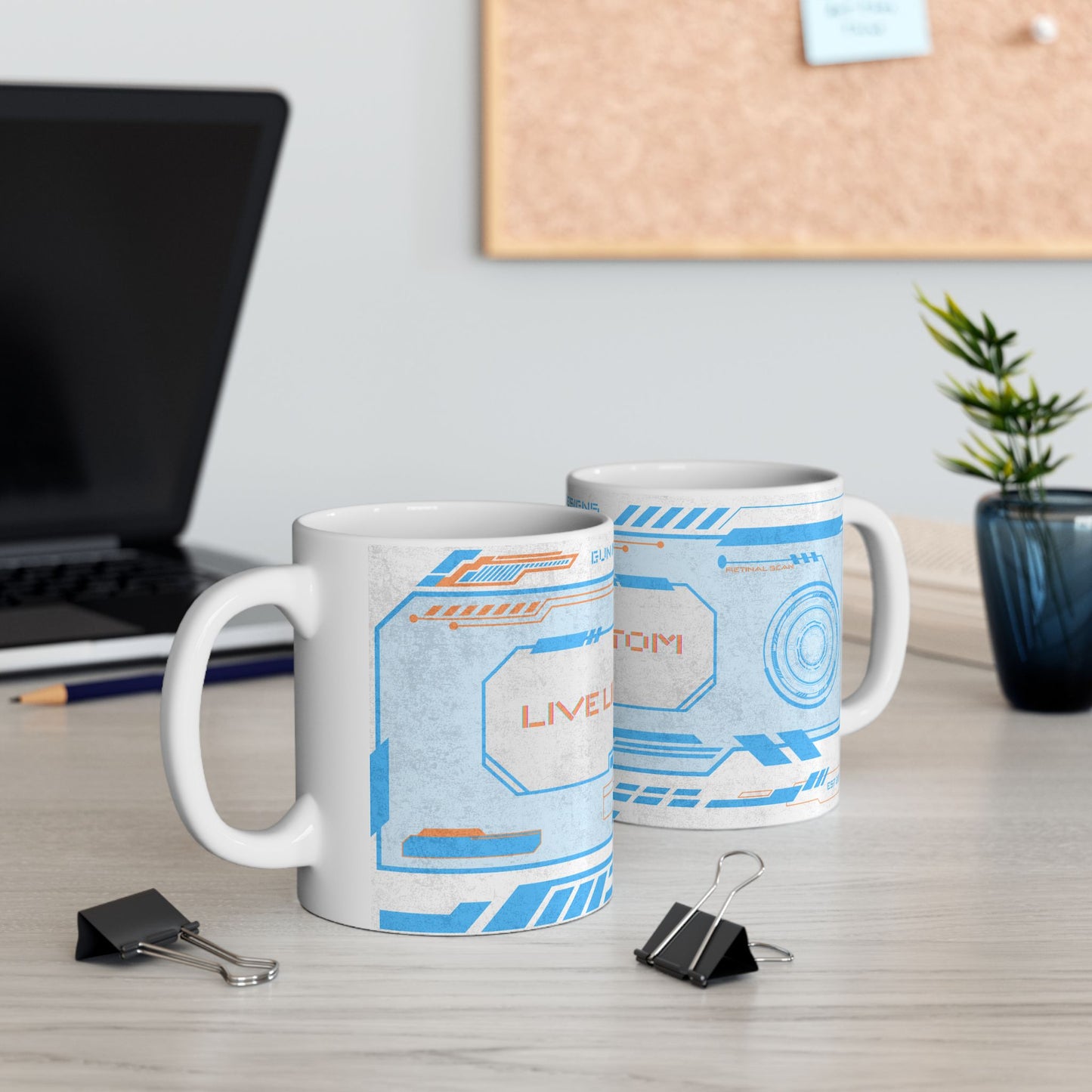 Ceramic Mug, (11oz, 15oz) - Digital Life