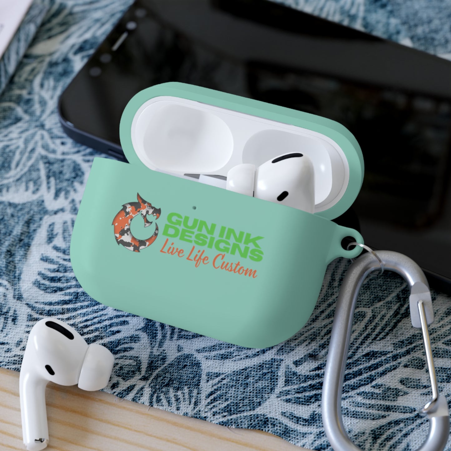 AirPods and AirPods Pro Case Cover - Koi Dragon