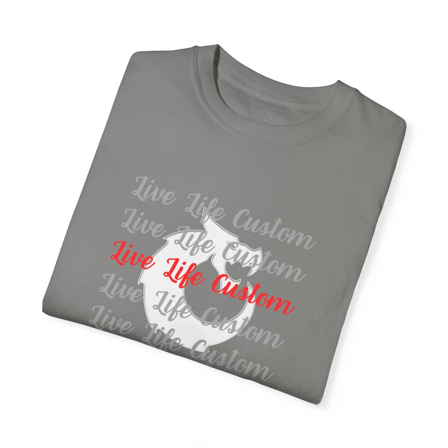 Garment-Dyed T-shirt - LLC Stacked