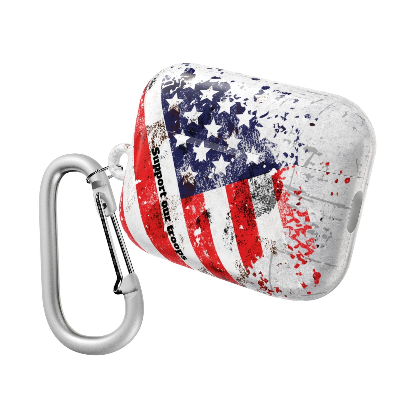 Patriotic AirPod Cases - Support Our Troops Design