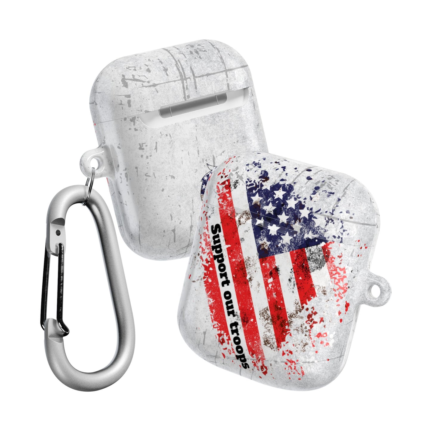Patriotic AirPod Cases - Support Our Troops Design