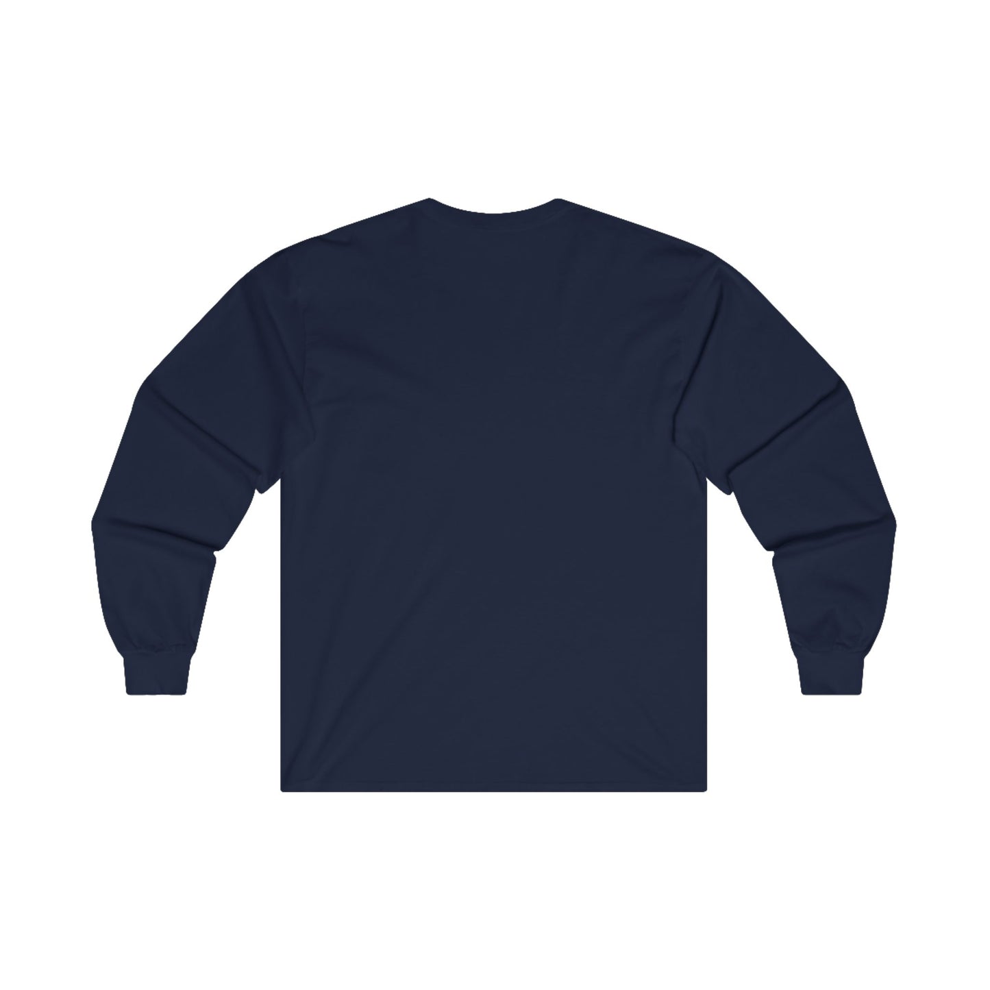 Ultra Cotton Long Sleeve Tee - Orange Circle