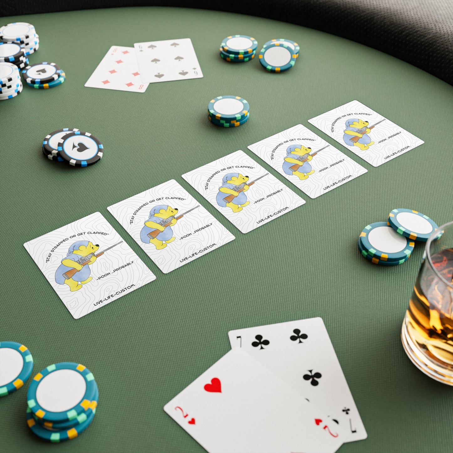 Poker Cards - Stay Strapped