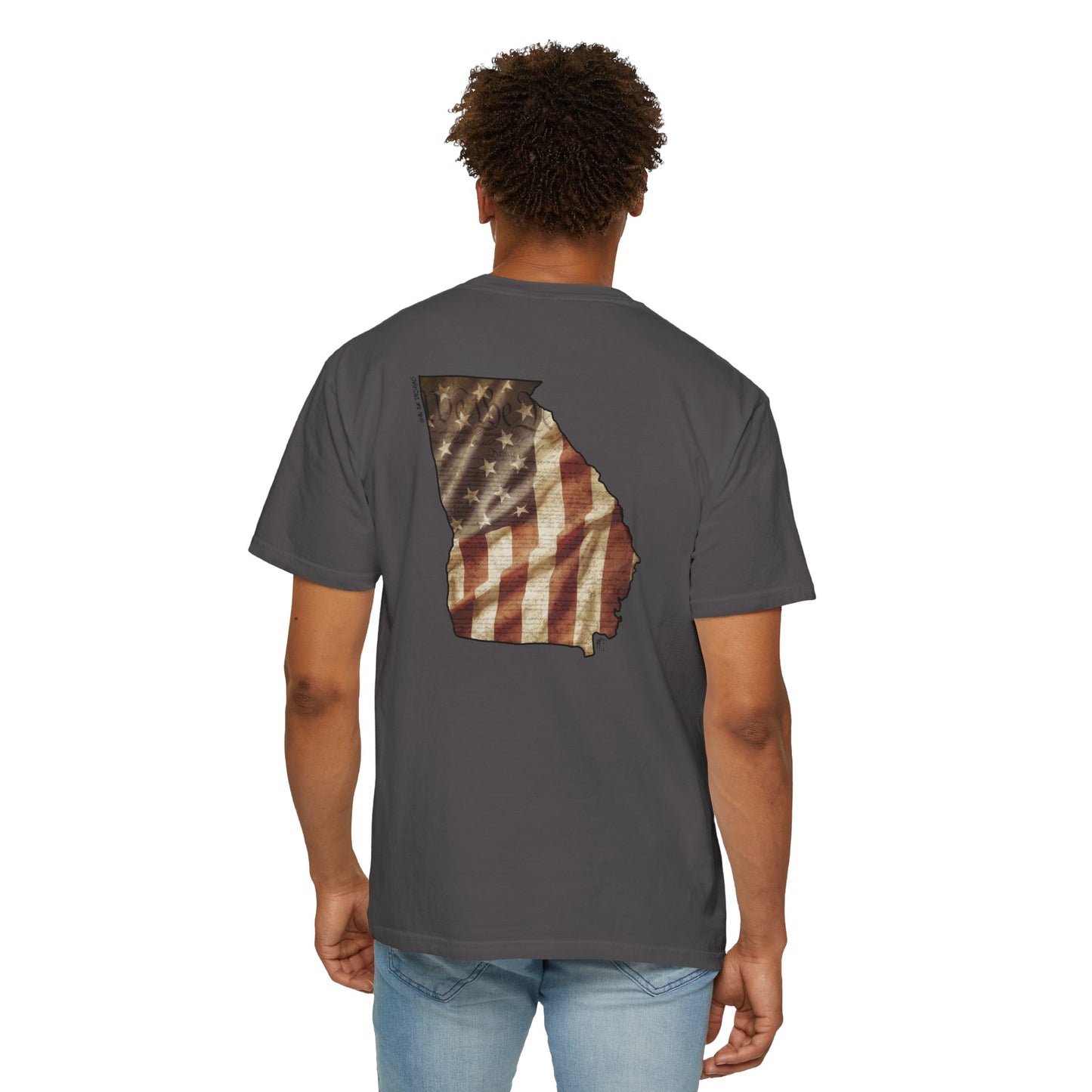 Garment-Dyed T-shirt - We The People - Georgia