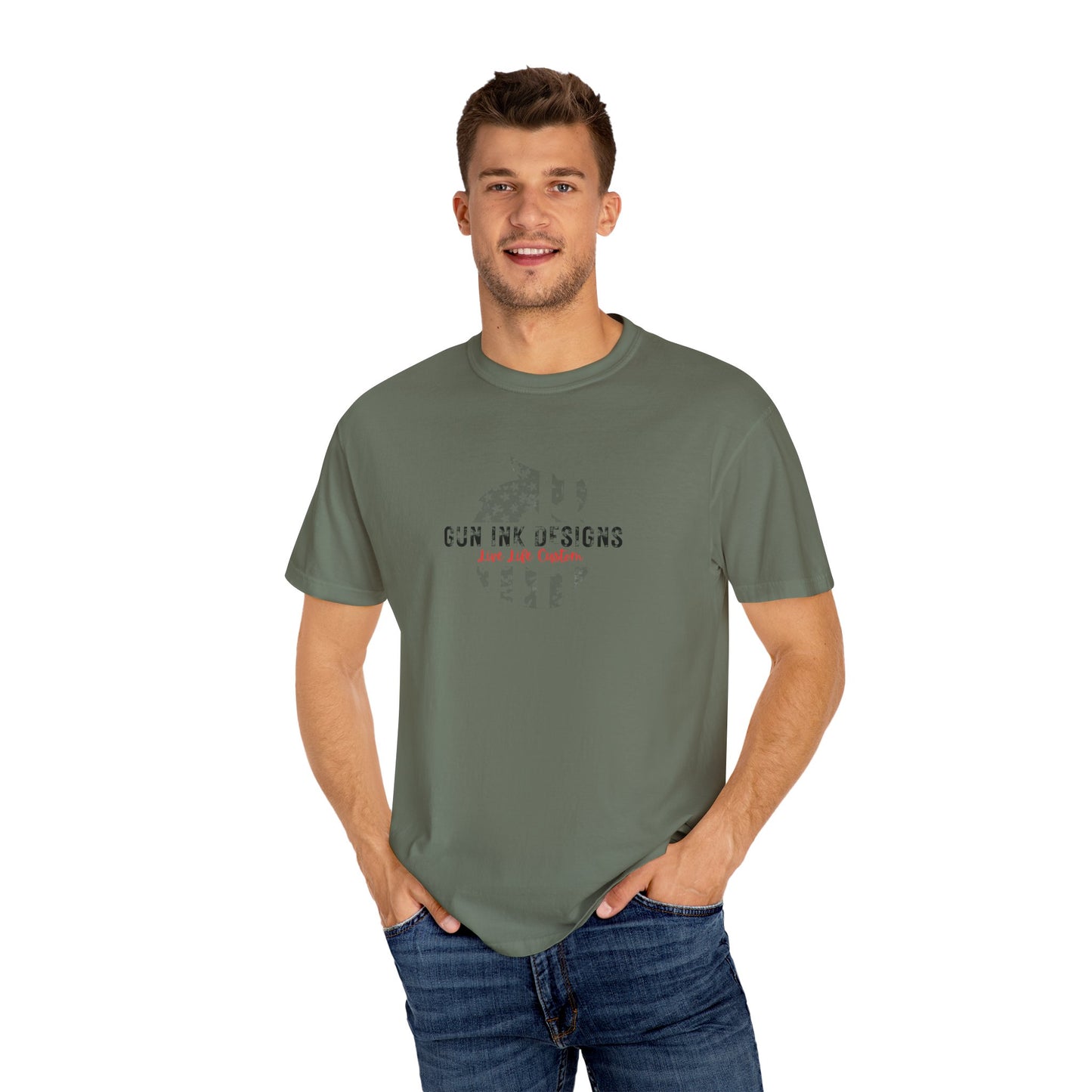 Garment-Dyed T-shirt - Faded Dragon