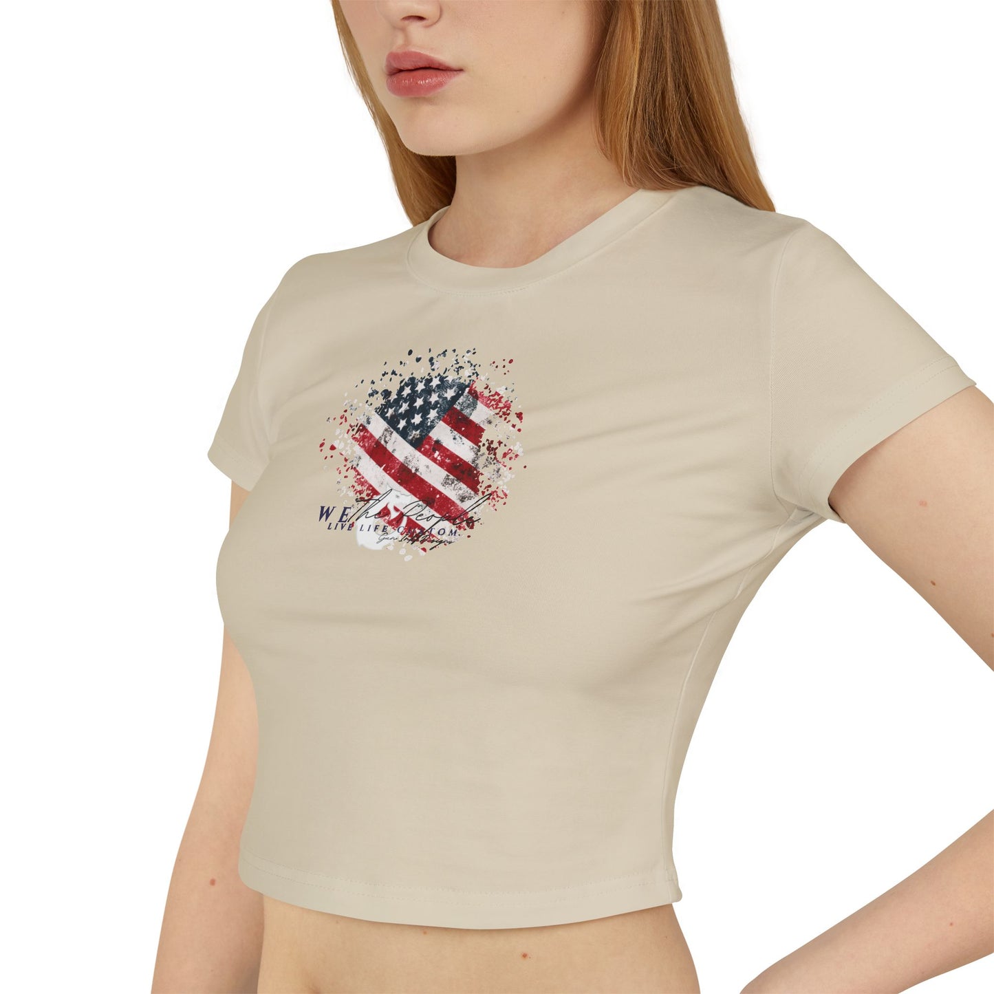 Women's Baby Tee - We The People 2