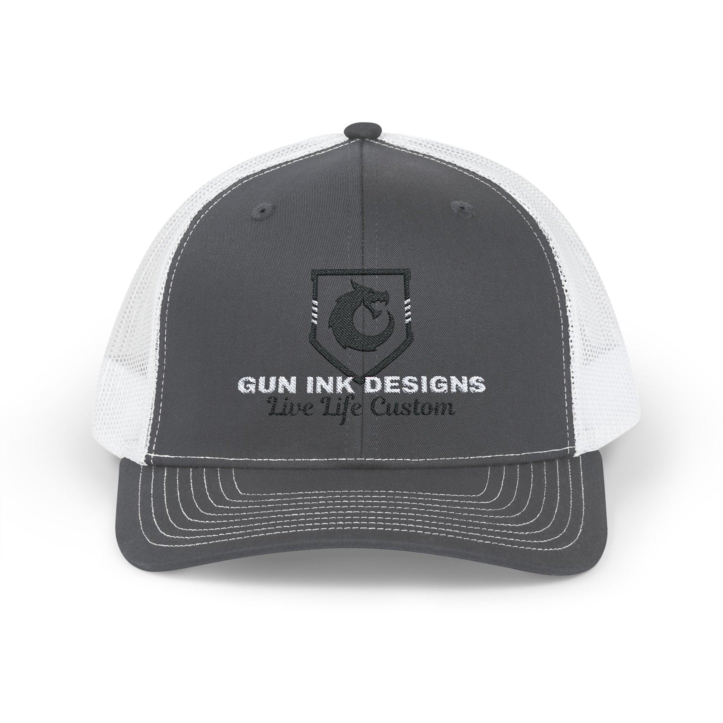 Snapback Trucker Cap - Dragon Badge