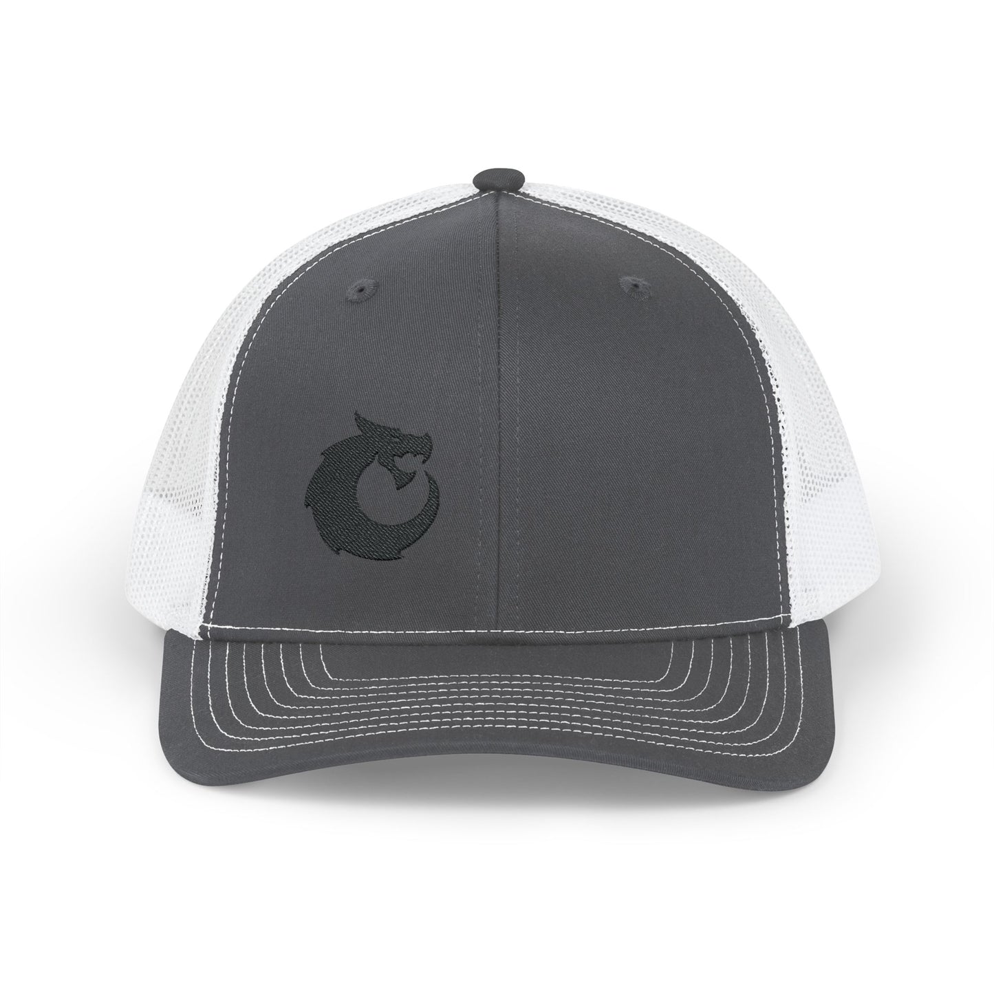 Snapback Trucker Cap - Blk Dragon