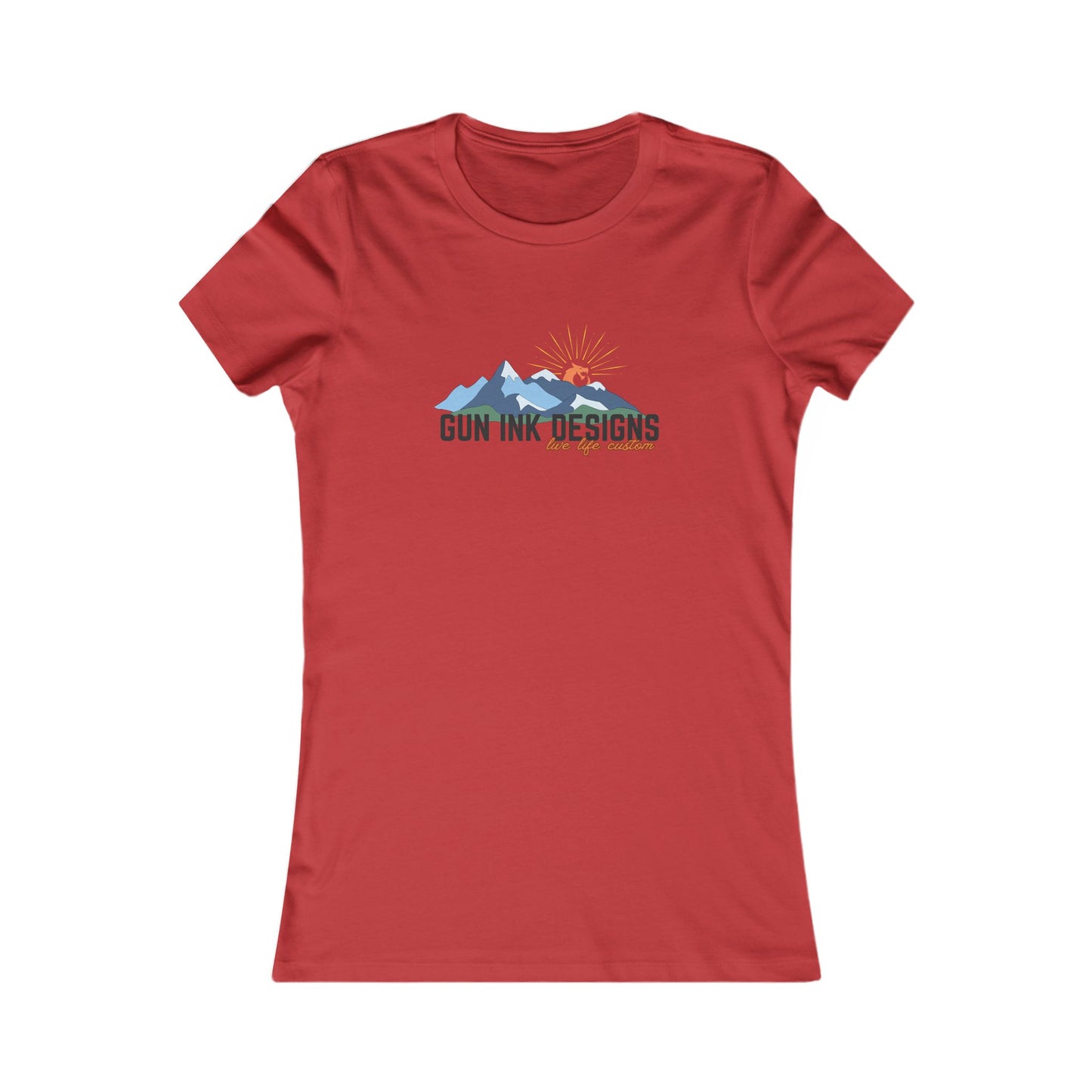 Women's Favorite Tee - Dragon Sunrise