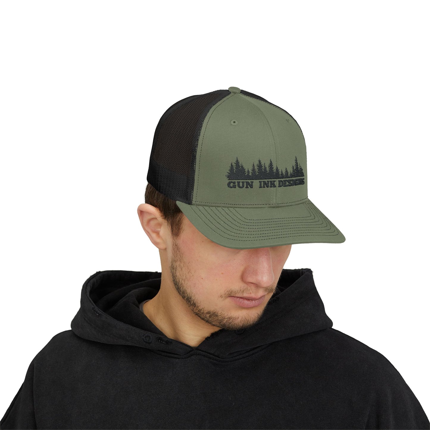 Snapback Trucker Cap - Trees