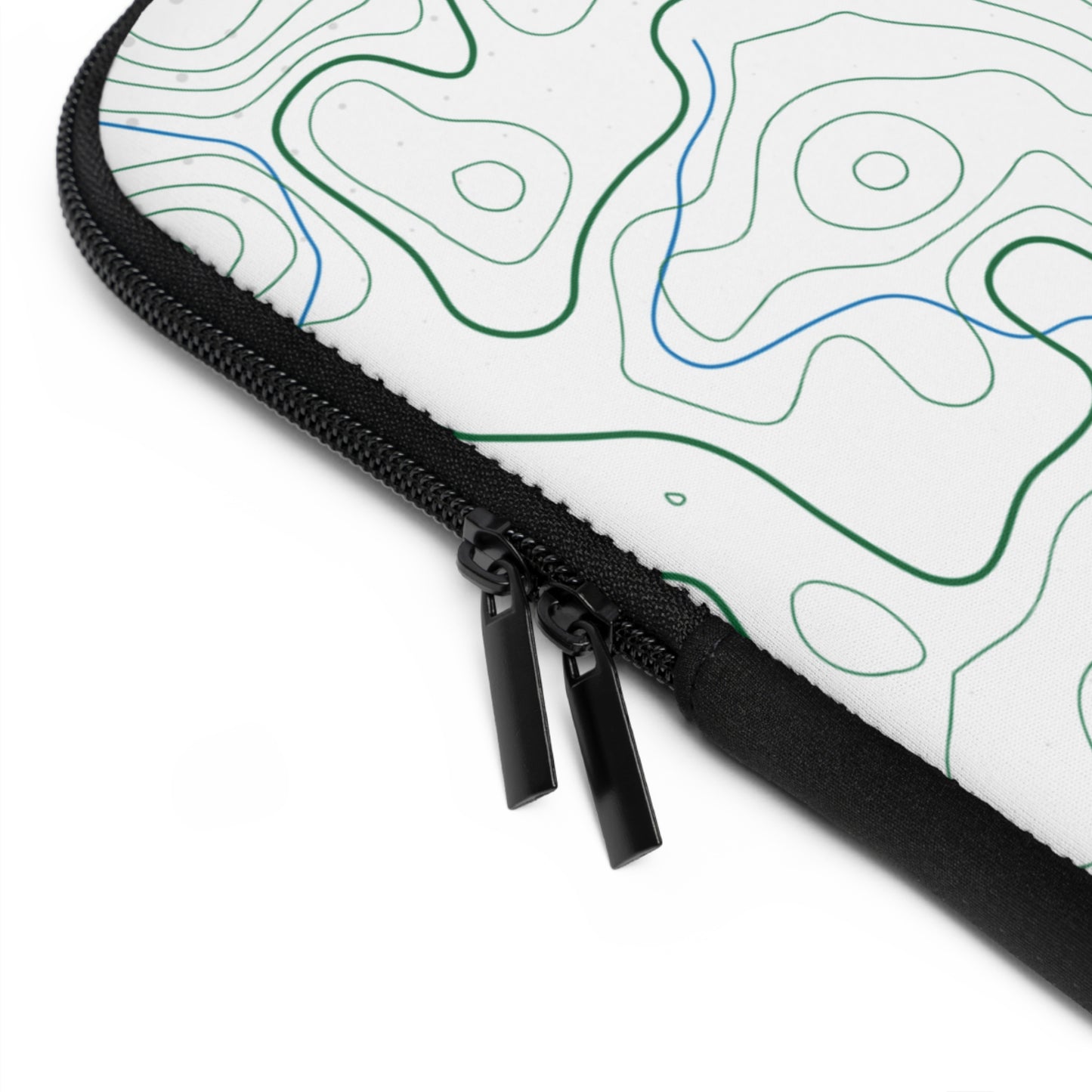 Topography Laptop Sleeve | Eco-Friendly Tech Case, Gift for Him/Her, Travel Accessory, Modern Design