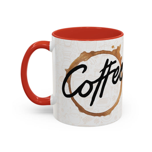 Accent Coffee Mug (11, 15oz) - Coffee Stains