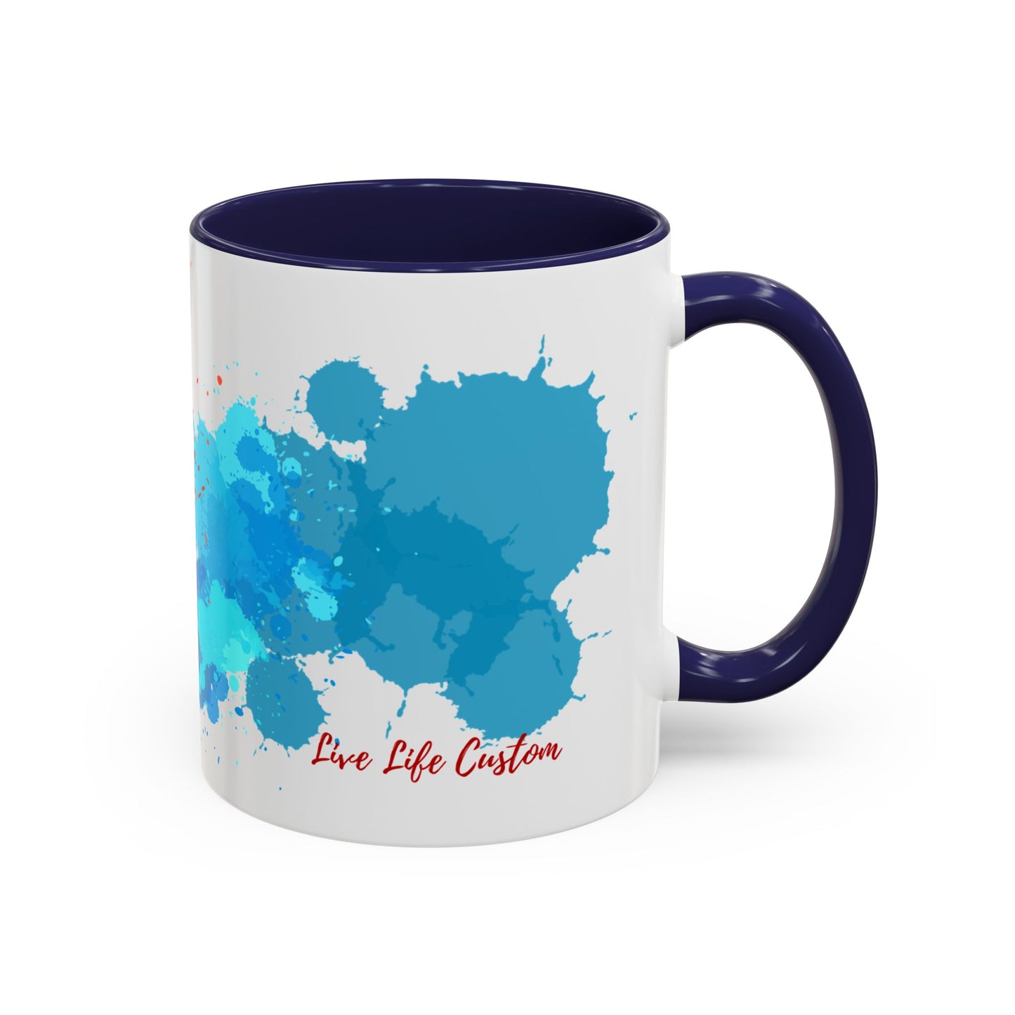 Accent Coffee Mug (11, 15oz) - Splash of life