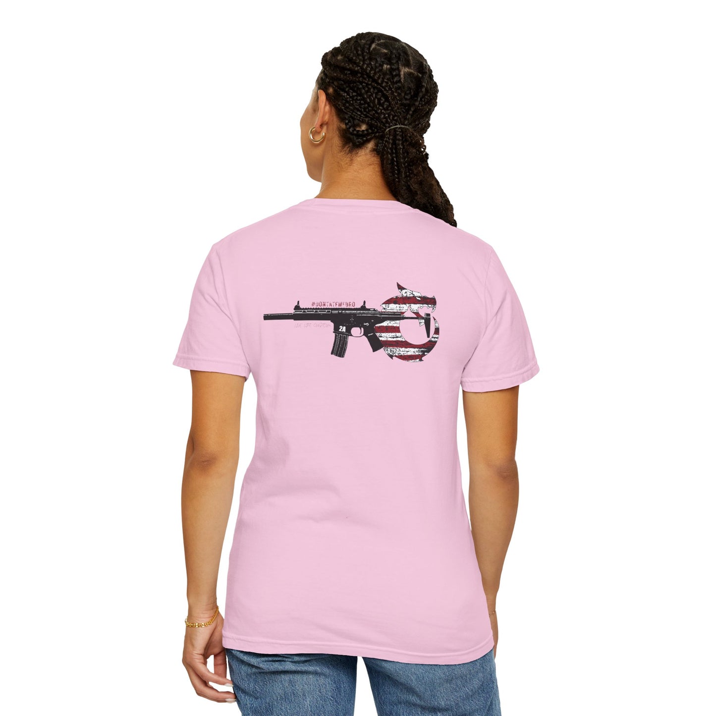 Garment-Dyed T-shirt - #DONTATFMEBRO