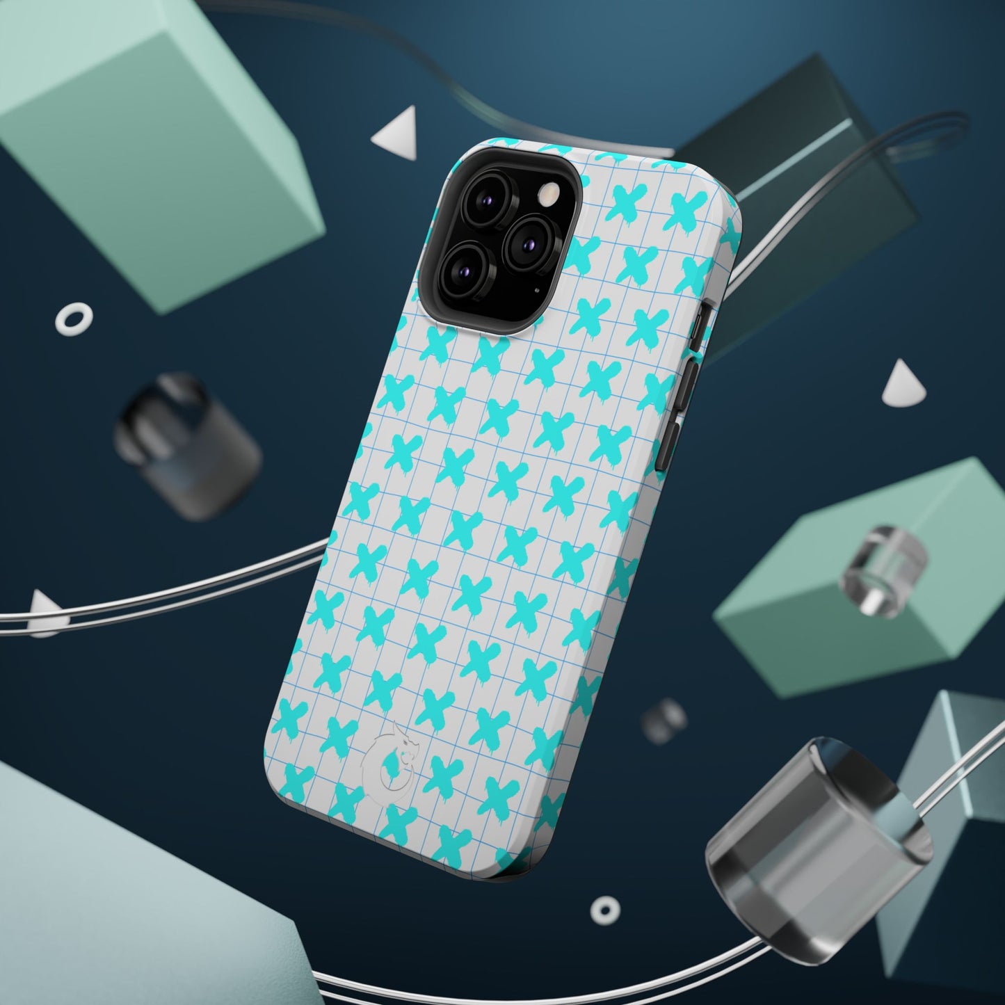Magnetic Tough Cases - Blue X