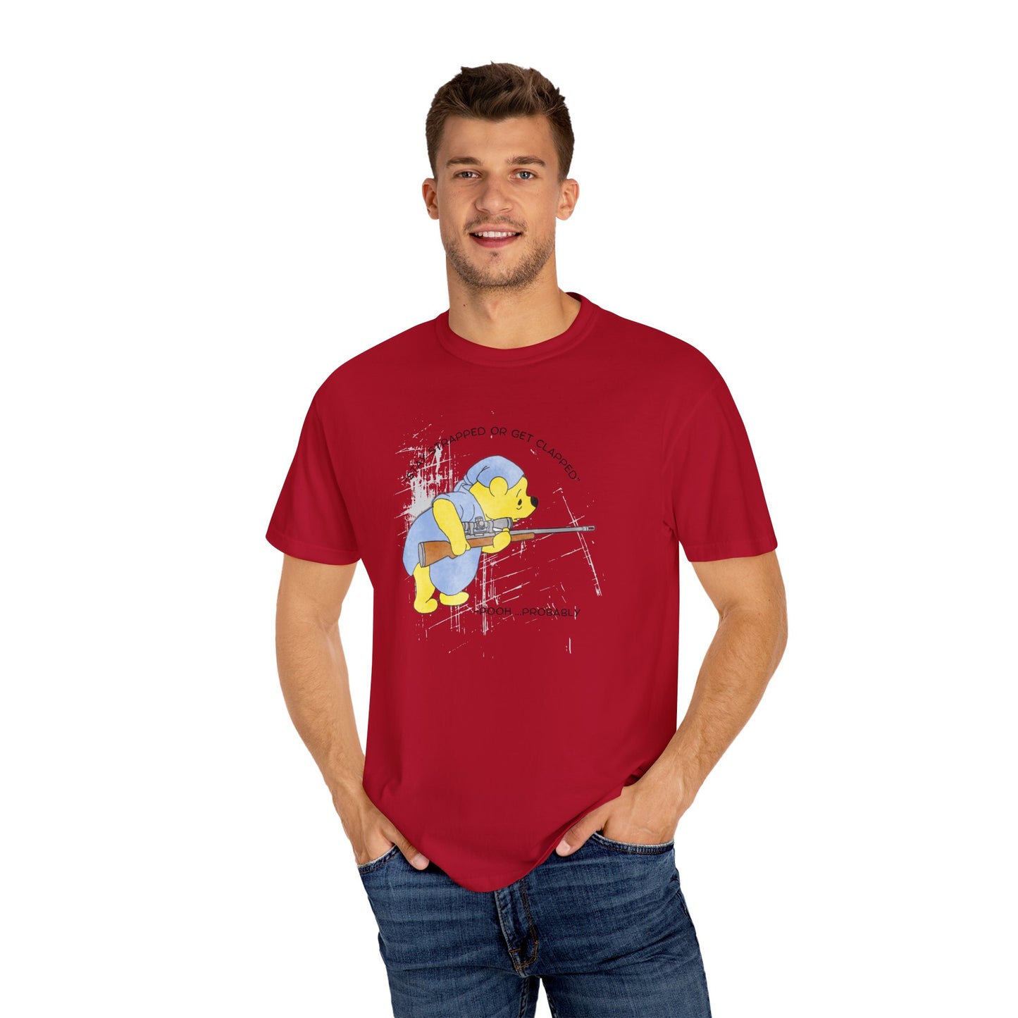 Unisex Garment-Dyed T-shirt - Stay Strapped