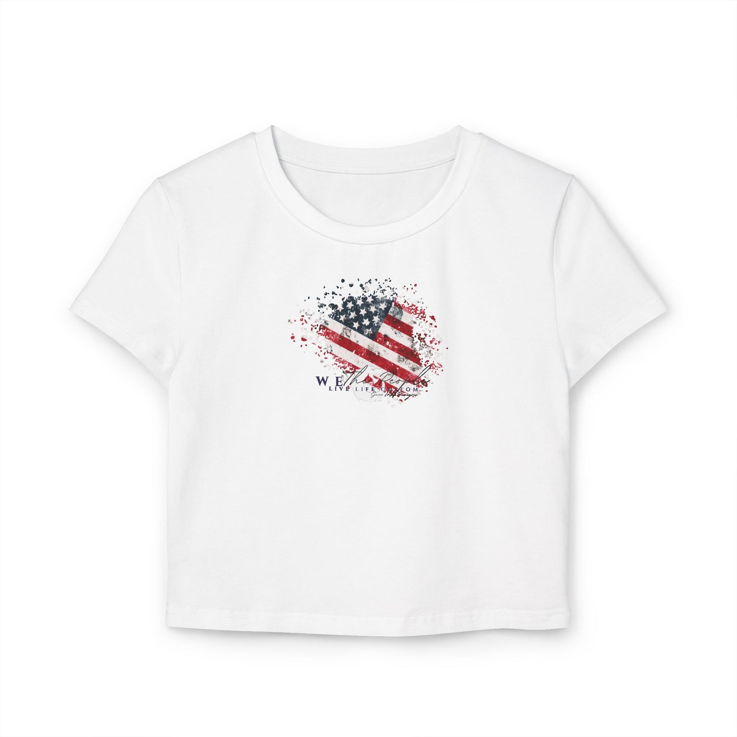 Women's Baby Tee - We The People 2