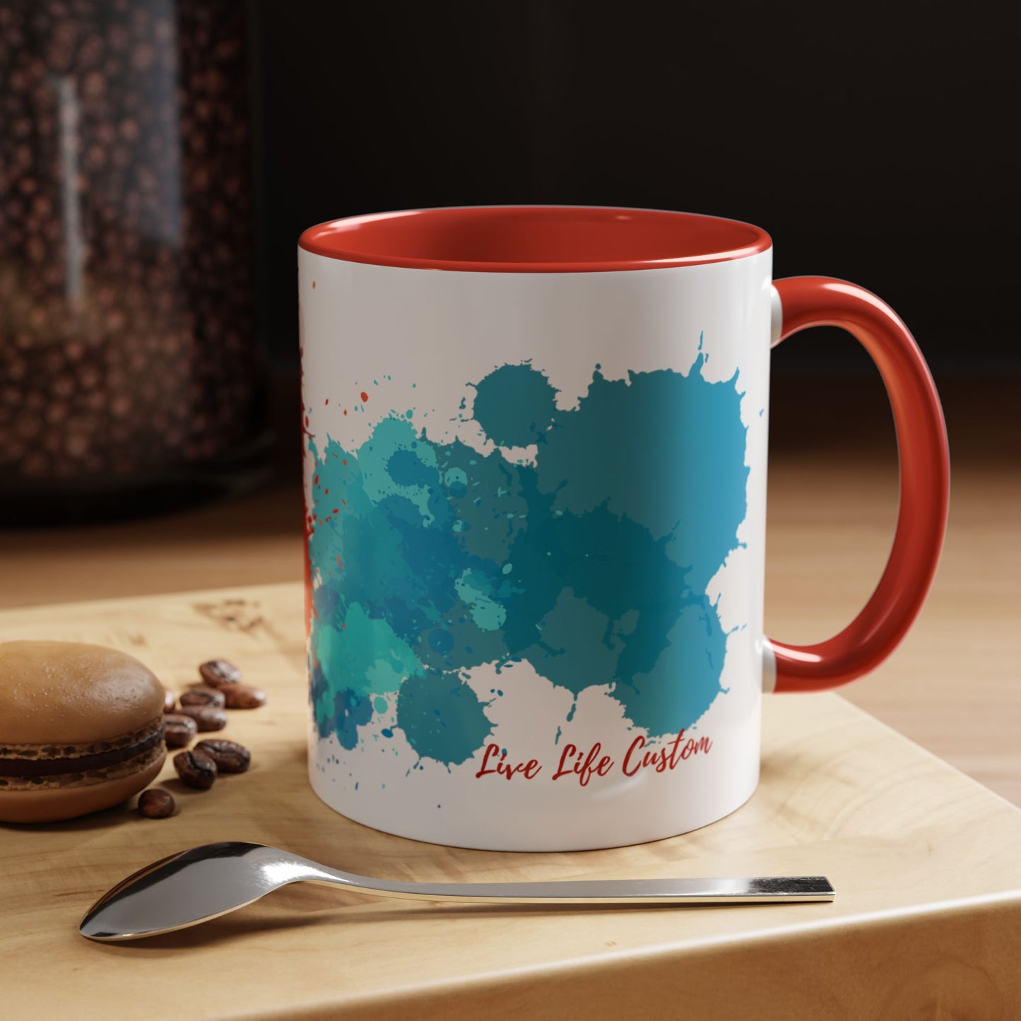 Accent Coffee Mug (11, 15oz) - Splash of life