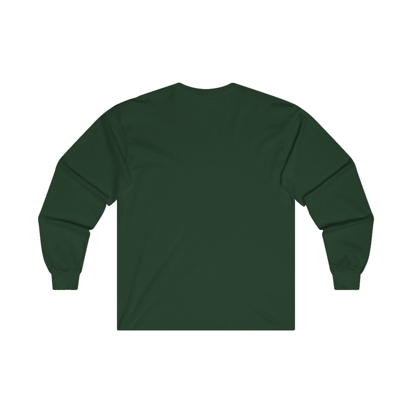 Ultra Cotton Long Sleeve Tee - Orange Circle