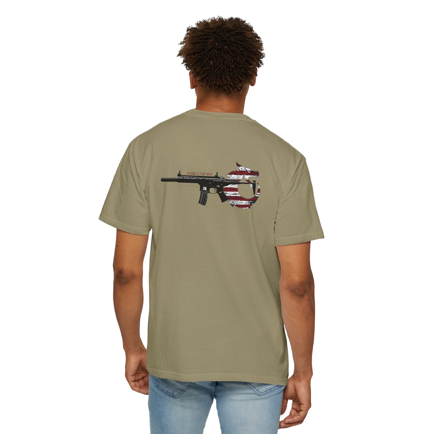 Garment-Dyed T-shirt - #DONTATFMEBRO