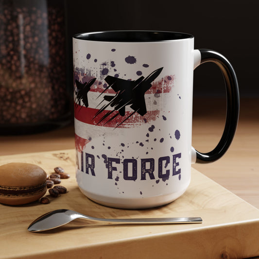 Accent Coffee Mug (11, 15oz) - Air Force