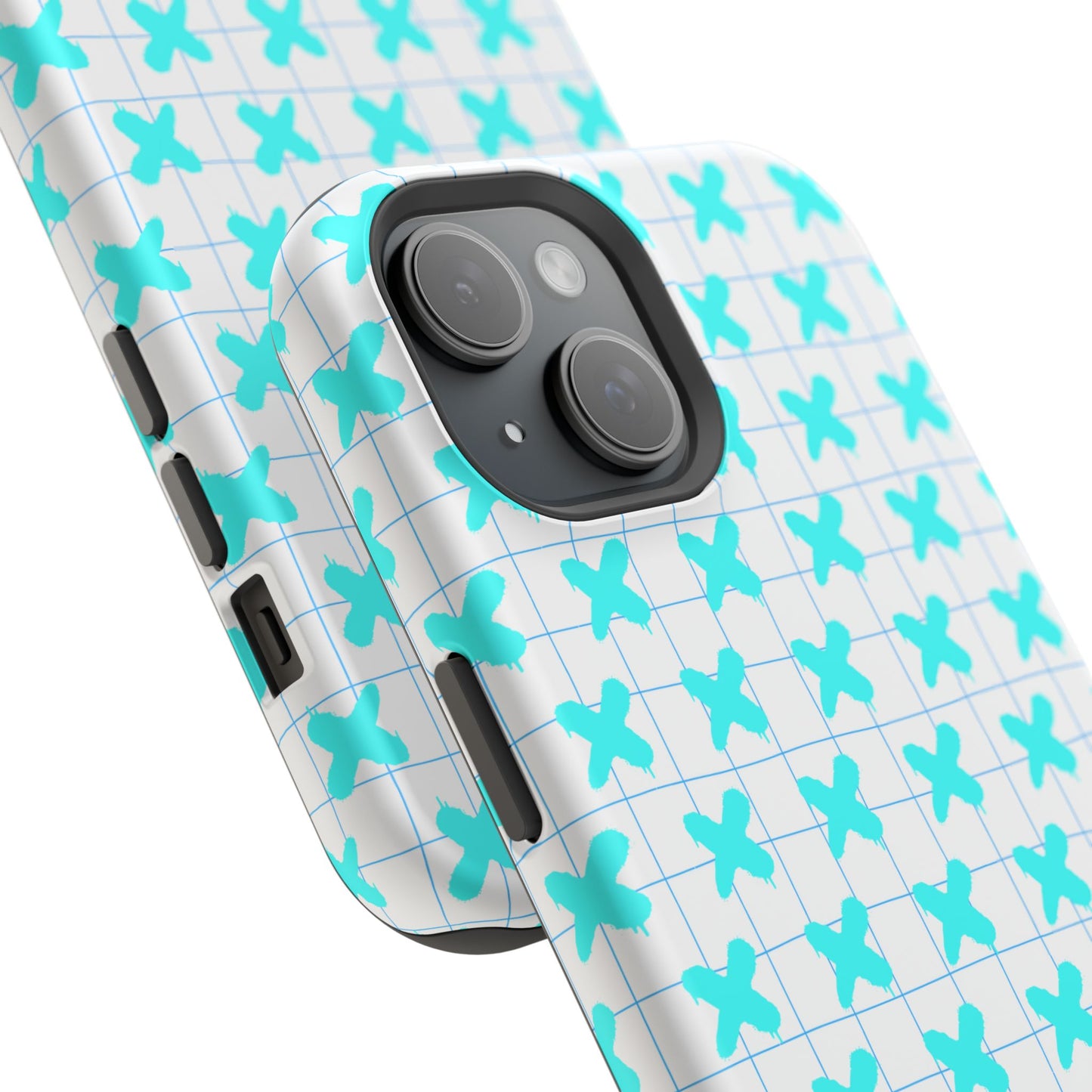 Magnetic Tough Cases - Blue X