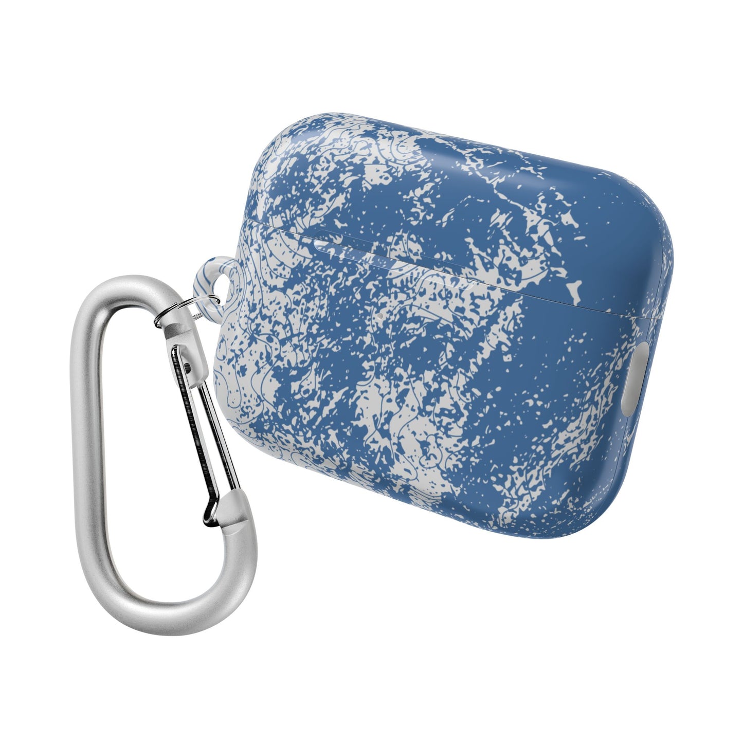 Blue Topography AirPod Case
