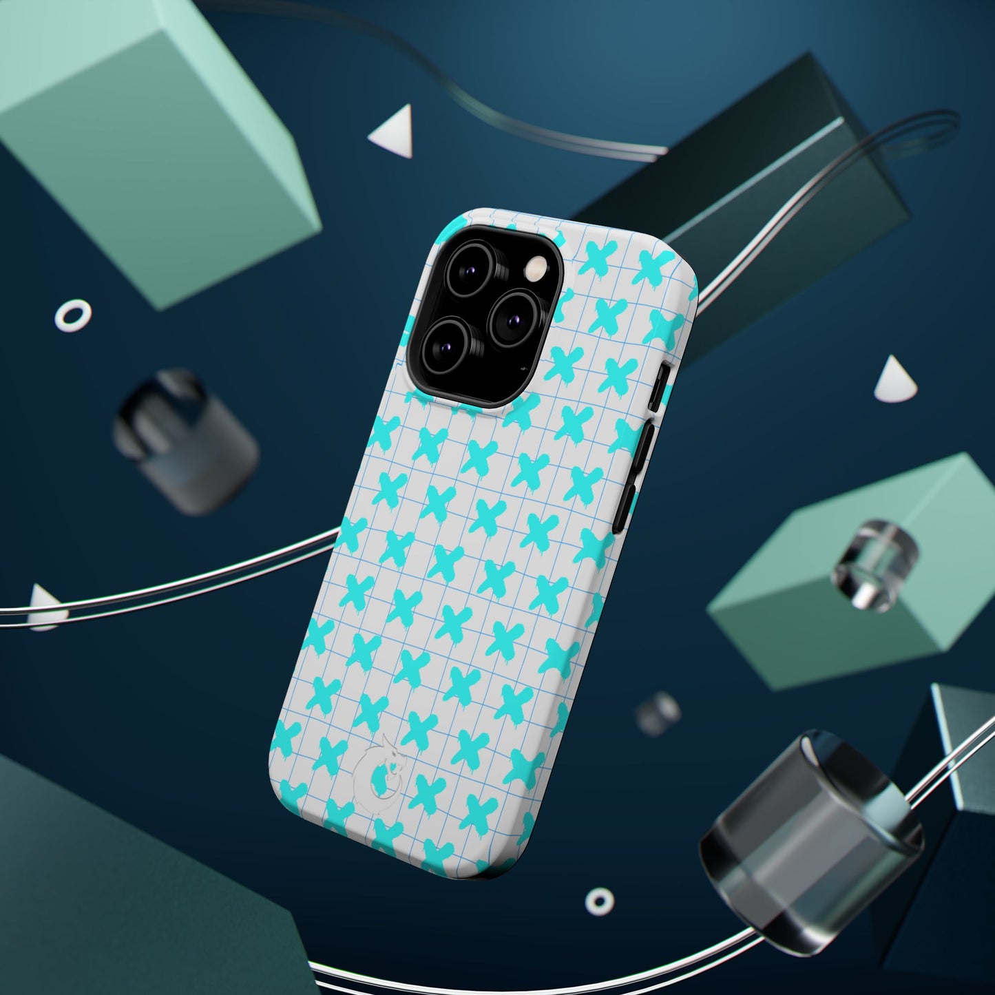 Magnetic Tough Cases - Blue X