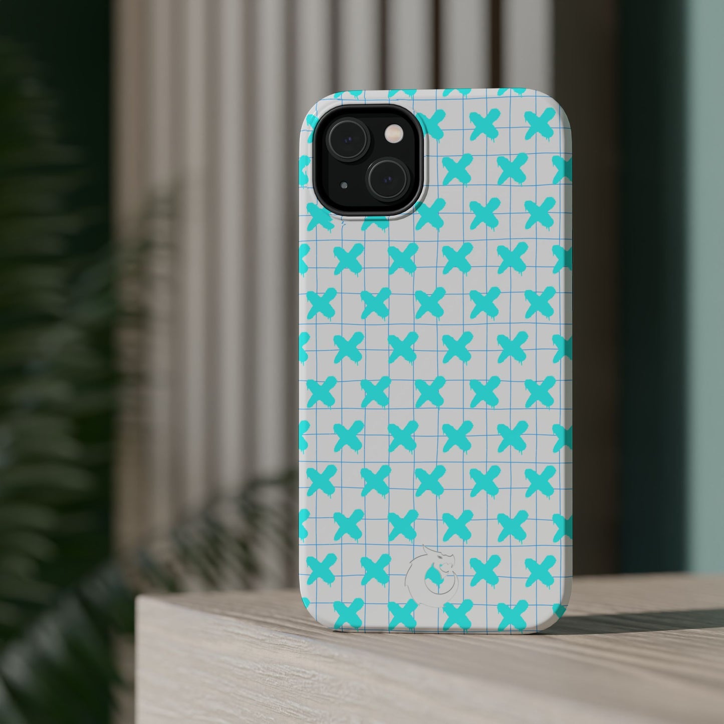 Magnetic Tough Cases - Blue X