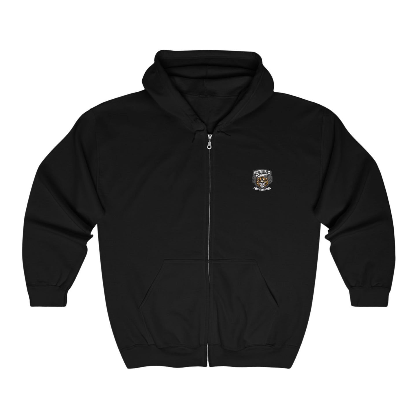 Heavy Blend™ Full Zip Hooded Sweatshirt - Helmet