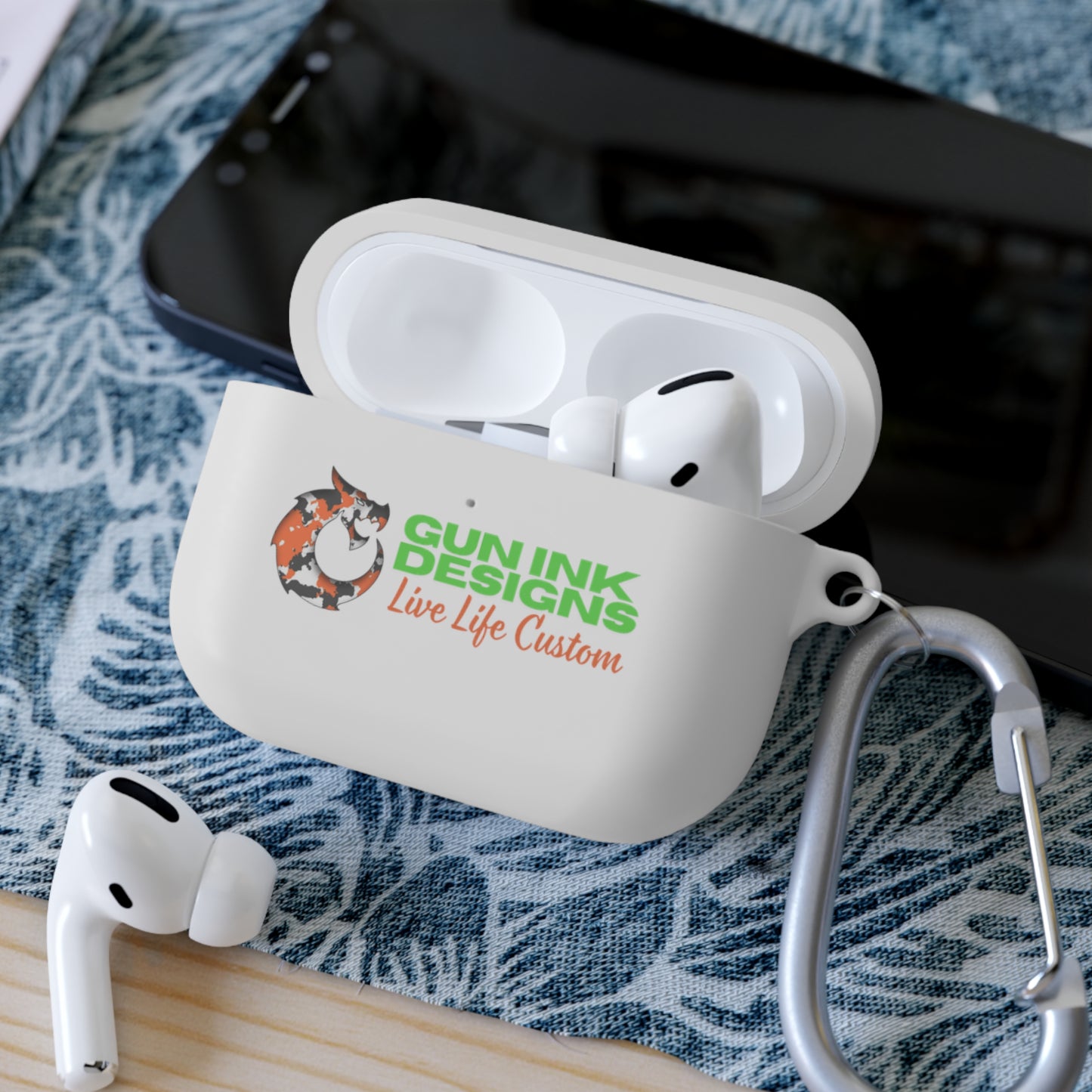 AirPods and AirPods Pro Case Cover - Koi Dragon