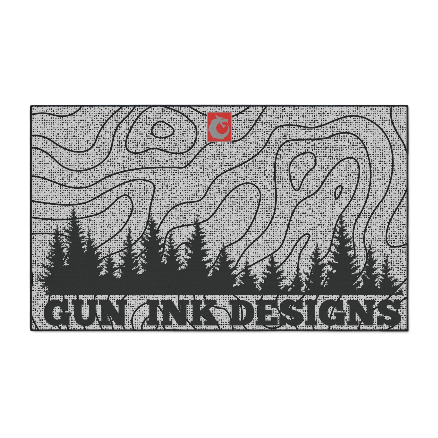 Heavy Duty Floor Mat - Topo Trees
