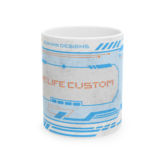 Ceramic Mug, (11oz, 15oz) - Digital Life