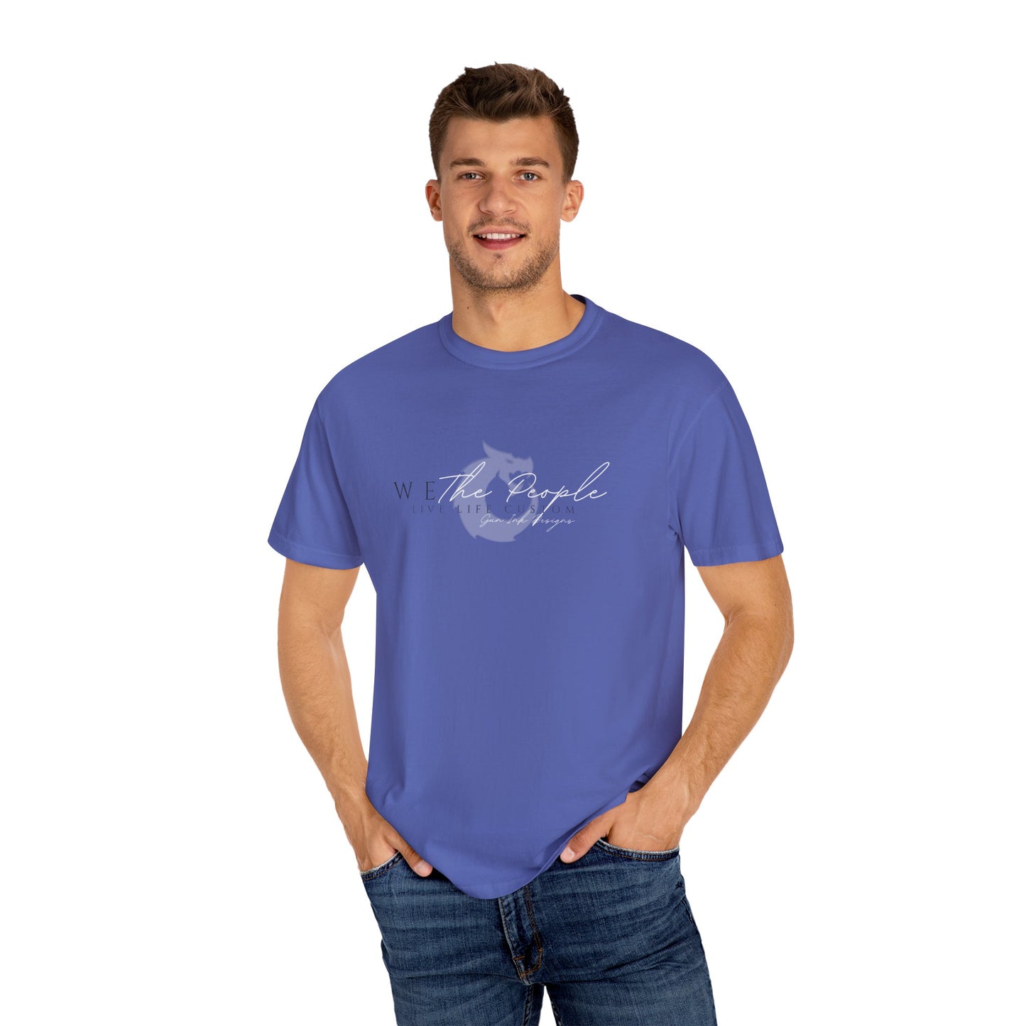 Garment-Dyed T-shirt - We The People Pale