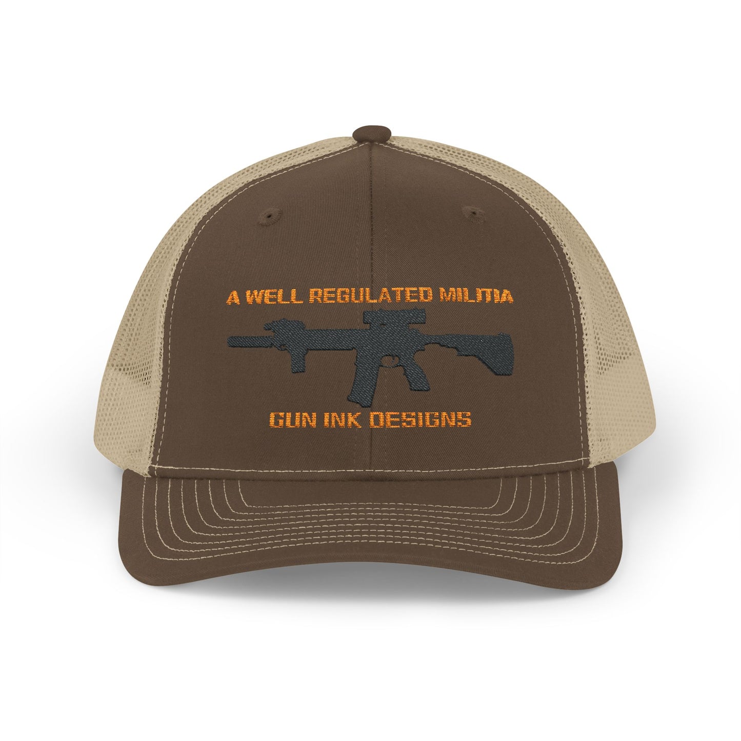 Snapback Trucker Cap - A Well Regulated Militia