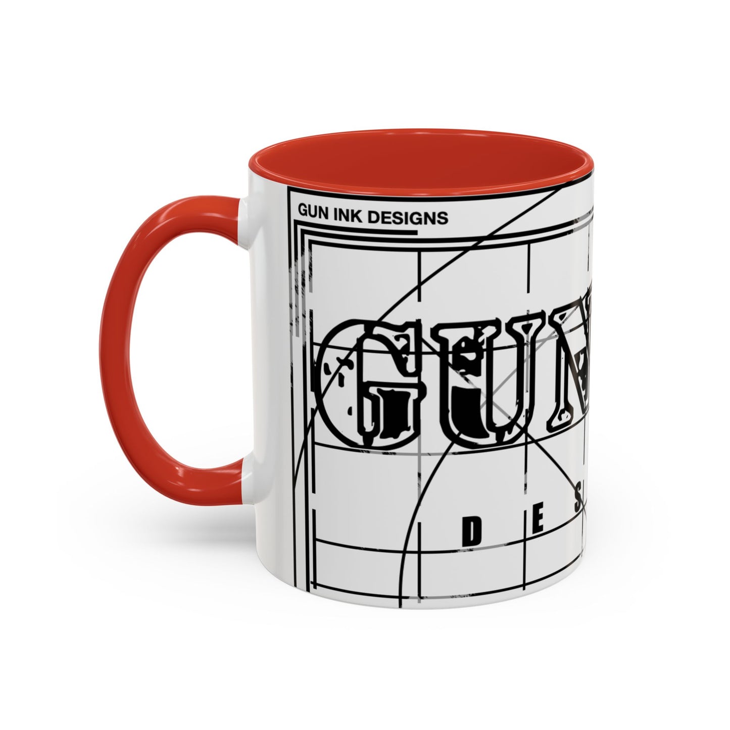 Accent Coffee Mug (11, 15oz) - GID Draft Graphic