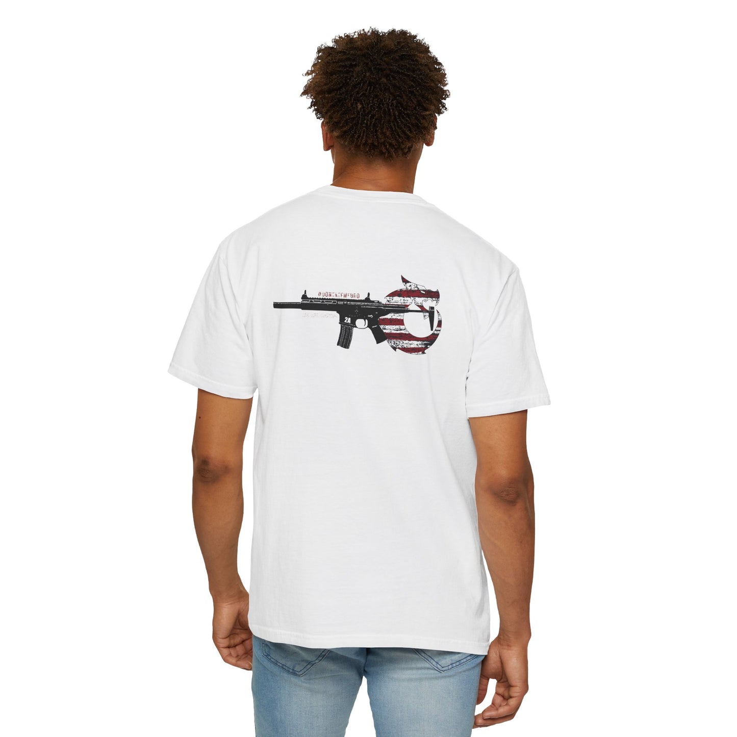 Garment-Dyed T-shirt - #DONTATFMEBRO