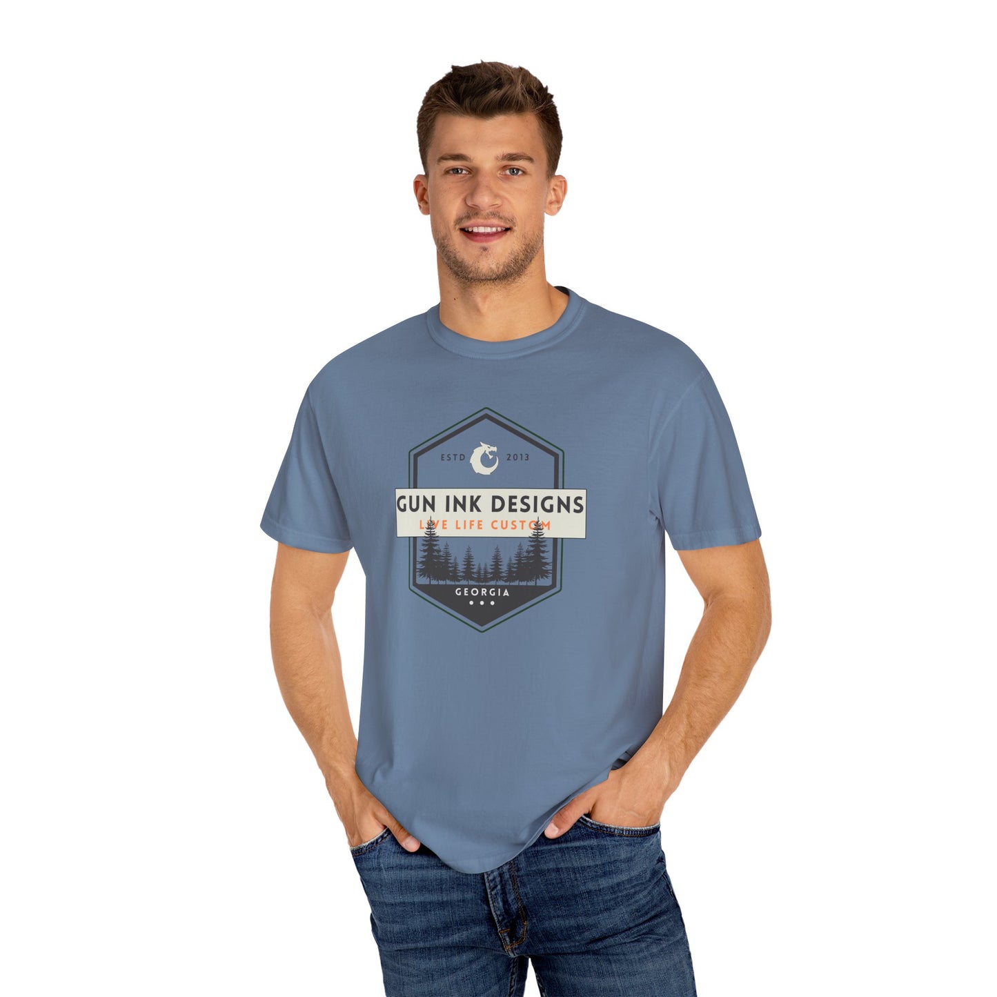 Unisex Garment-Dyed T-shirt -Georgia
