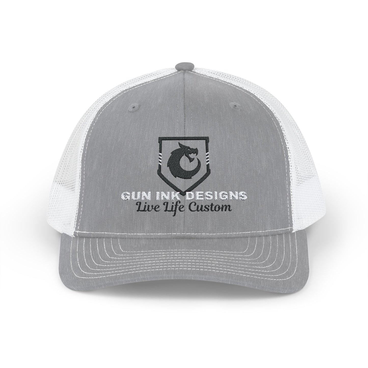Snapback Trucker Cap - Dragon Badge