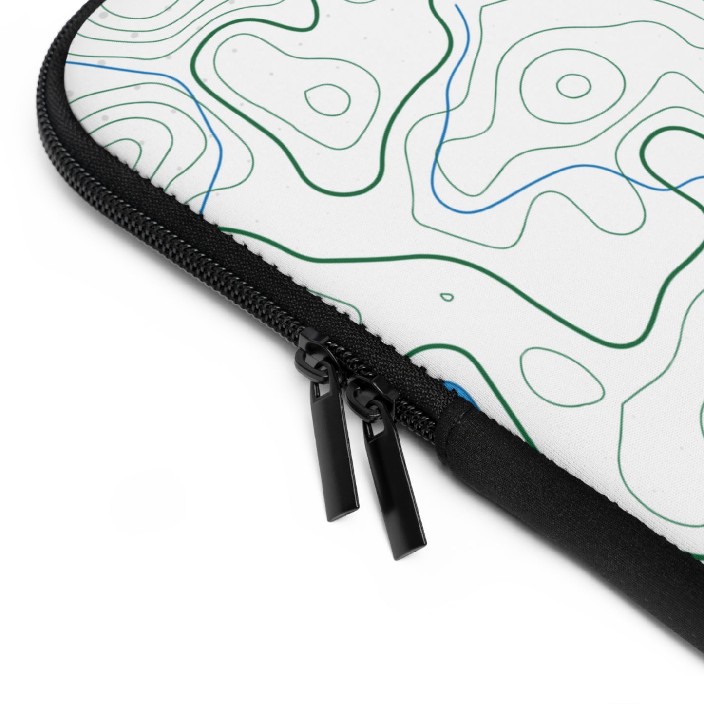 Topography Laptop Sleeve | Eco-Friendly Tech Case, Gift for Him/Her, Travel Accessory, Modern Design