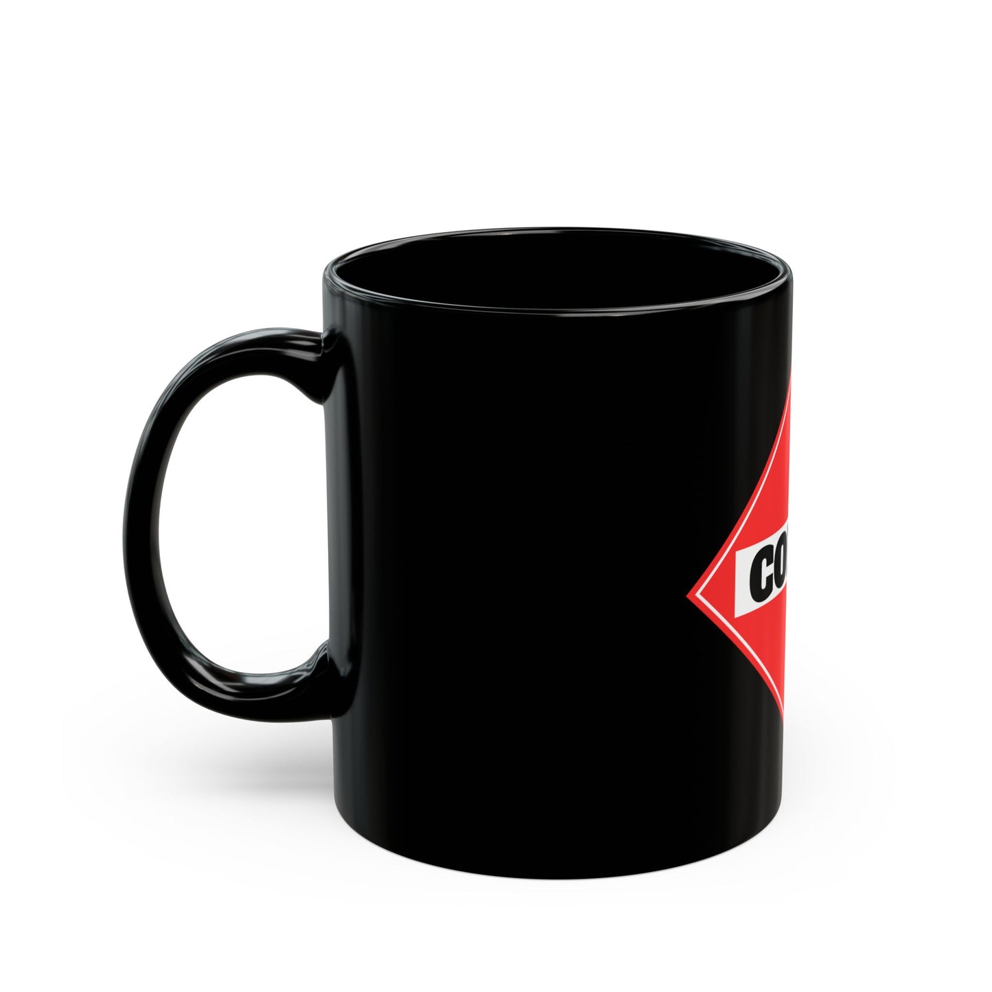Black Mug (11oz, 15oz) - Fueled by Coffee