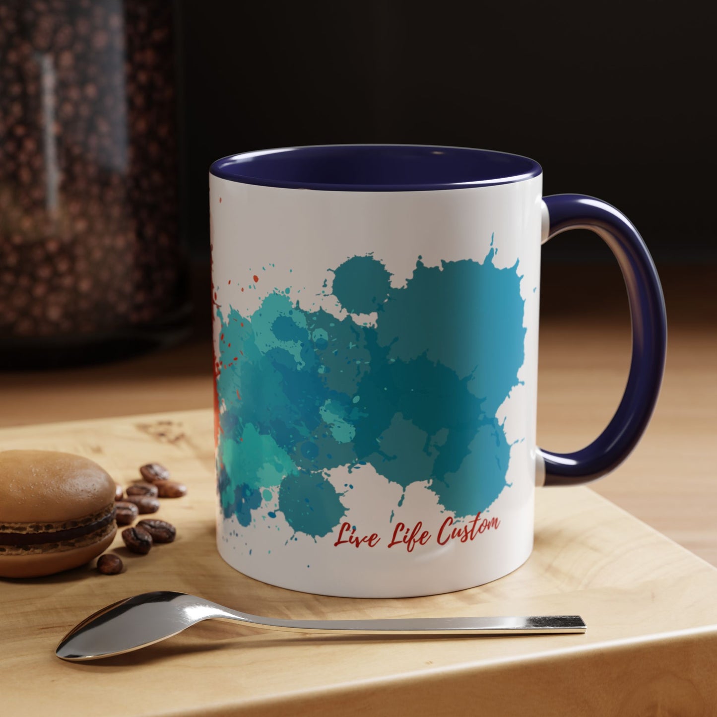 Accent Coffee Mug (11, 15oz) - Splash of life