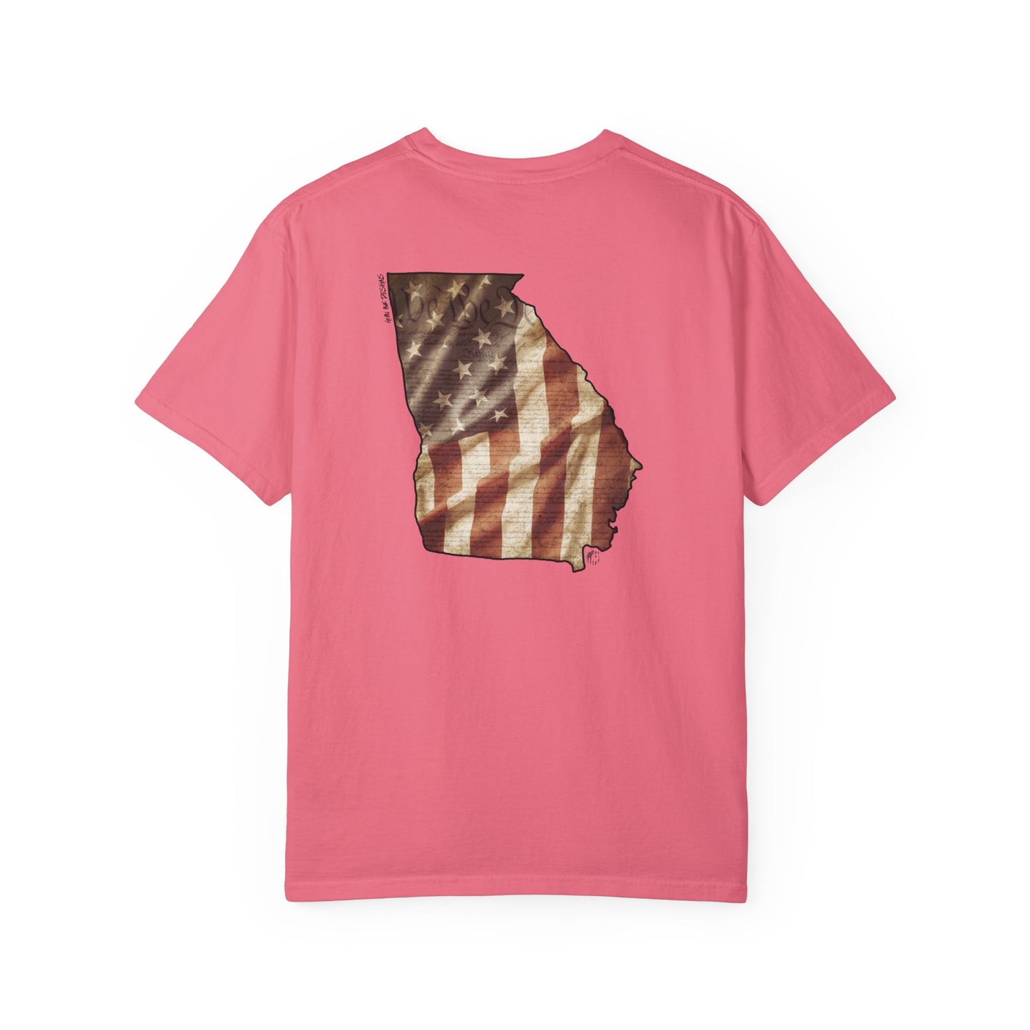 Garment-Dyed T-shirt - We The People - Georgia