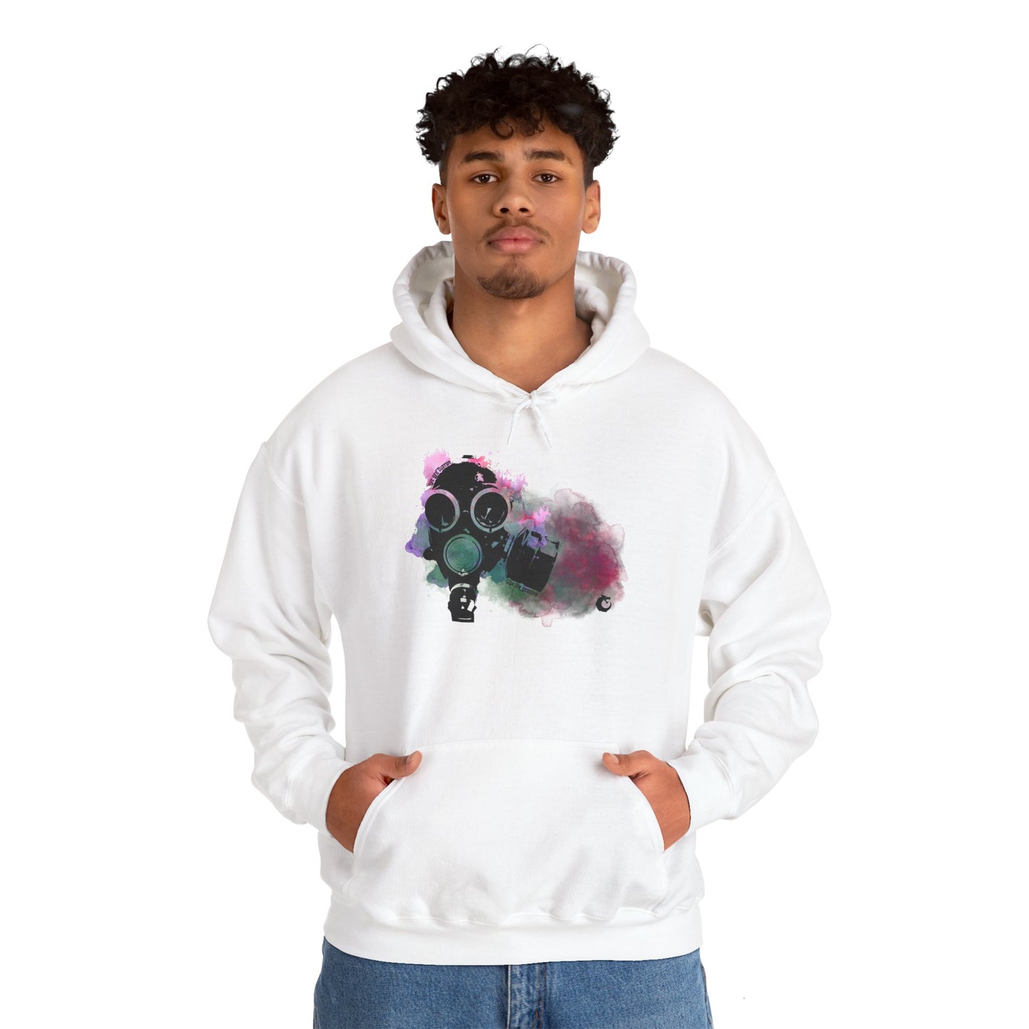 Heavy Blend™ Hooded Sweatshirt - Gas Mask 2.0