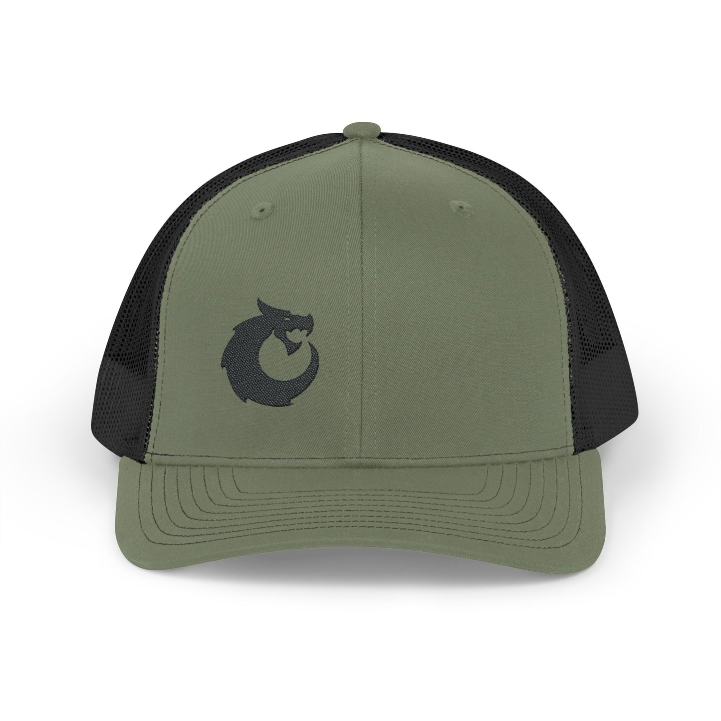 Snapback Trucker Cap - Blk Dragon