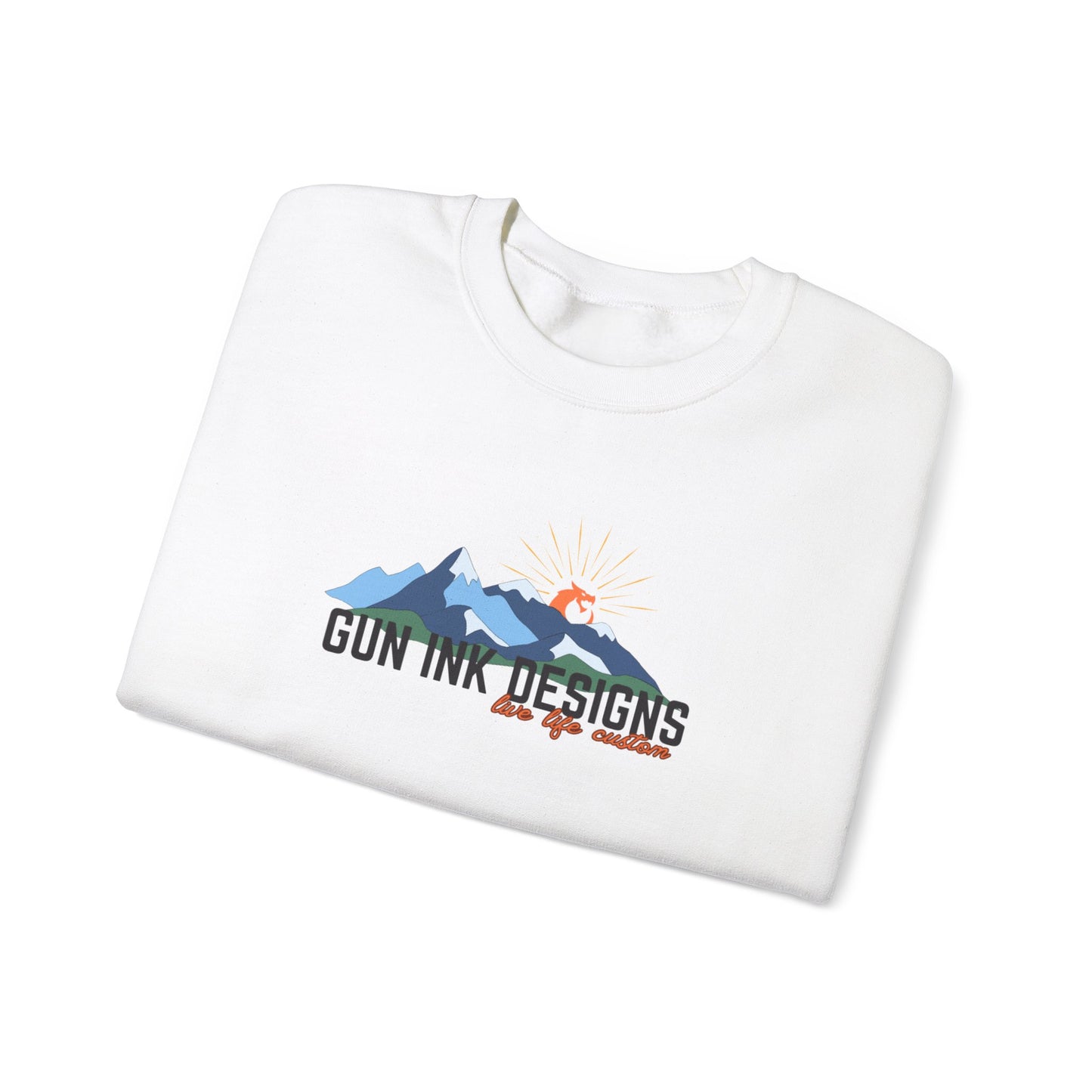 Heavy Blend™ Crewneck Sweatshirt - Dragon Sunrise