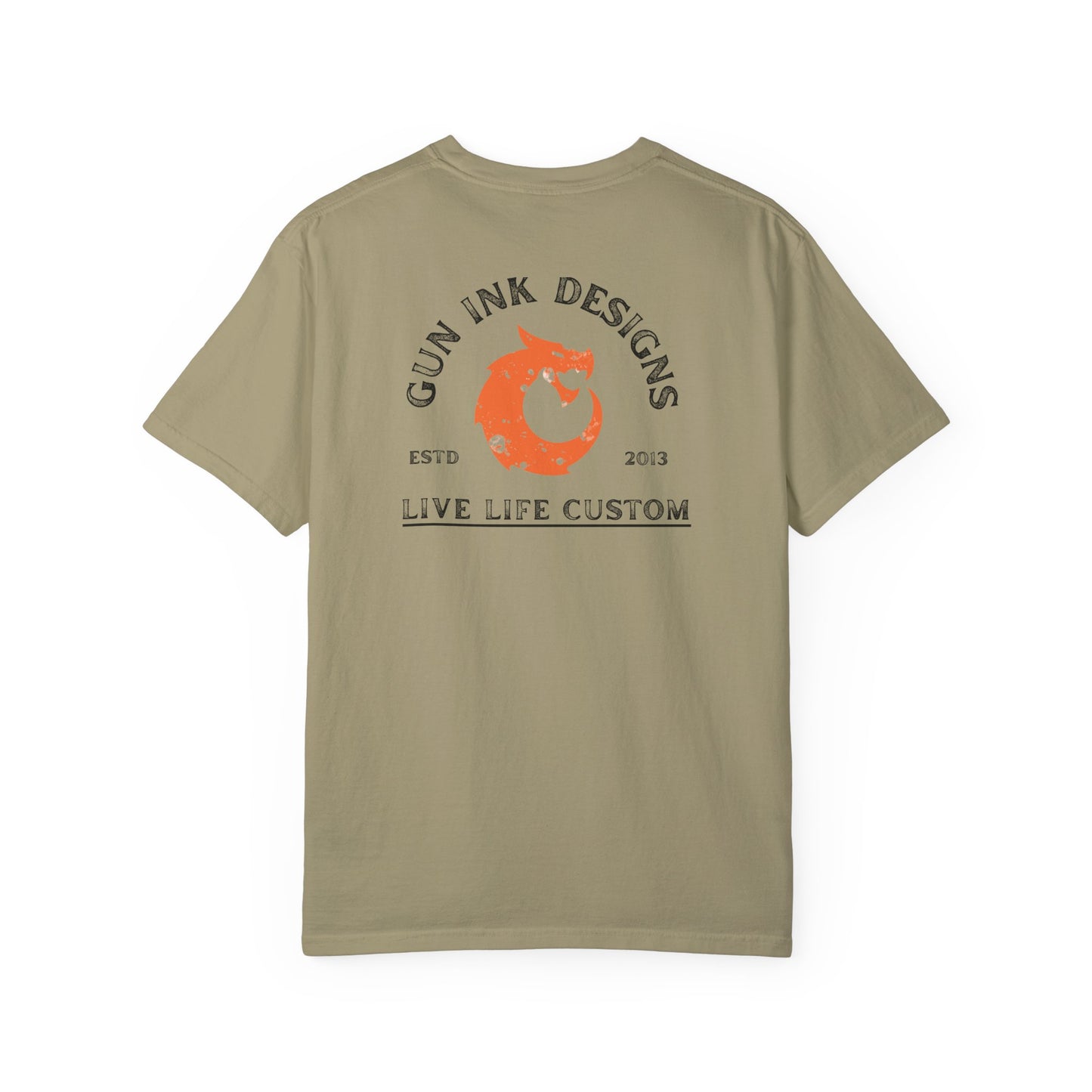 Garment-Dyed T-shirt - Classic Style Back
